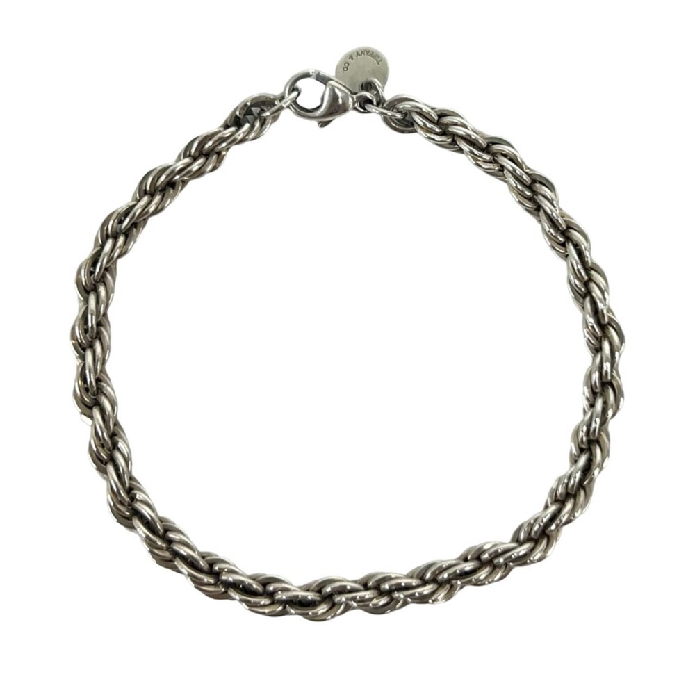 TIFFANY Silver Charm Bracelet